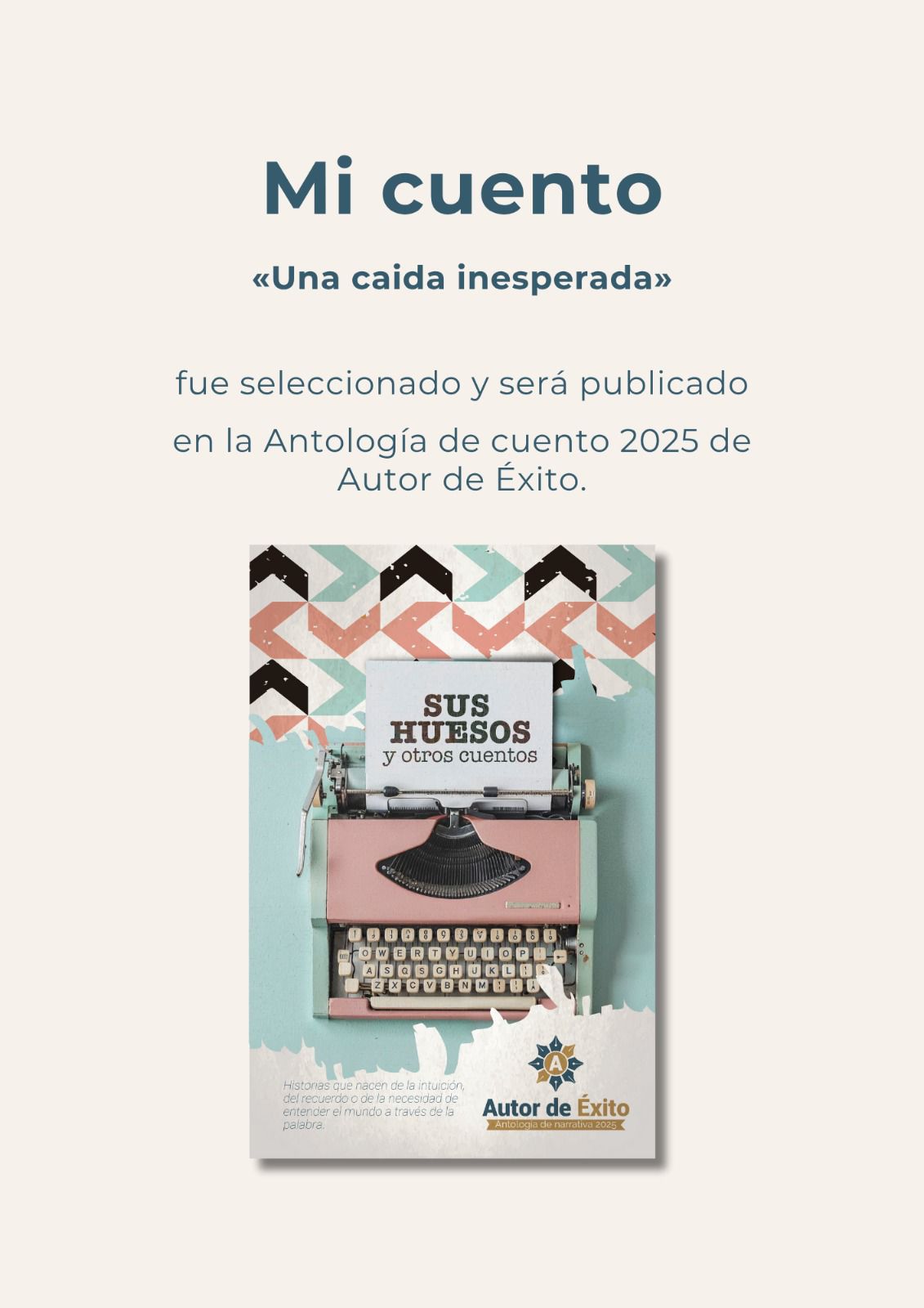 Página del cuento Una caída inesperada